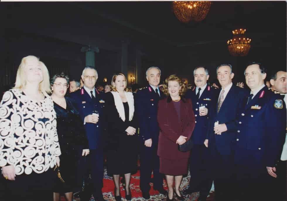 Προεδρικό Μέγαρο Δεξίωση προς τιμή των Ενόπλων Δυνάμεων και των Σ.Α. 1999