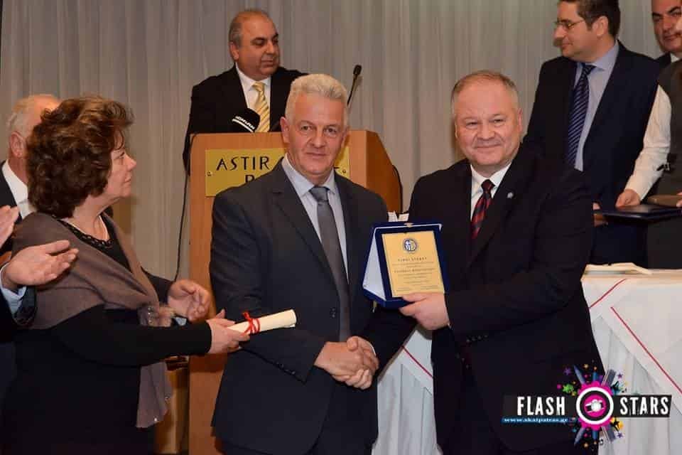 Ο κ. Αρχηγός της Ελληνικής Αστυνομίας τιμήθηκε απο τις Ενώσεις ε.ε. και ε.α. της Αχαίας 