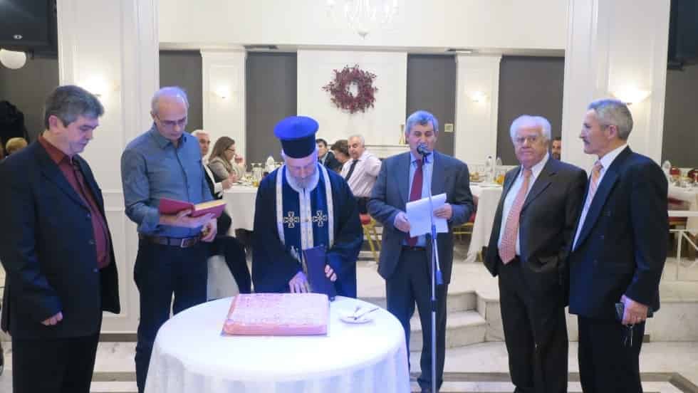 Ο Σύνδεσμος αποστράτων Σ.Α. Ν Βοιωτίας   έκοψε την πίτα και βράβευσε