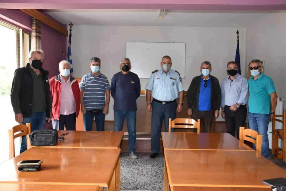 Το ΔΣ. του Σ.Α.Σ.Α. Ν Βοιωτίας επισκέφθηκε τον ΑΔ Βοιωτίας .