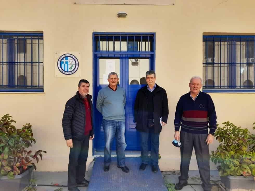 Επίσκεψη του Προέδρου και ΓΓ του Σ.Α.Σ.Α.Ν Βοιωτίας στα Γραφεία της Π.Ο.Α.Σ.Α. 