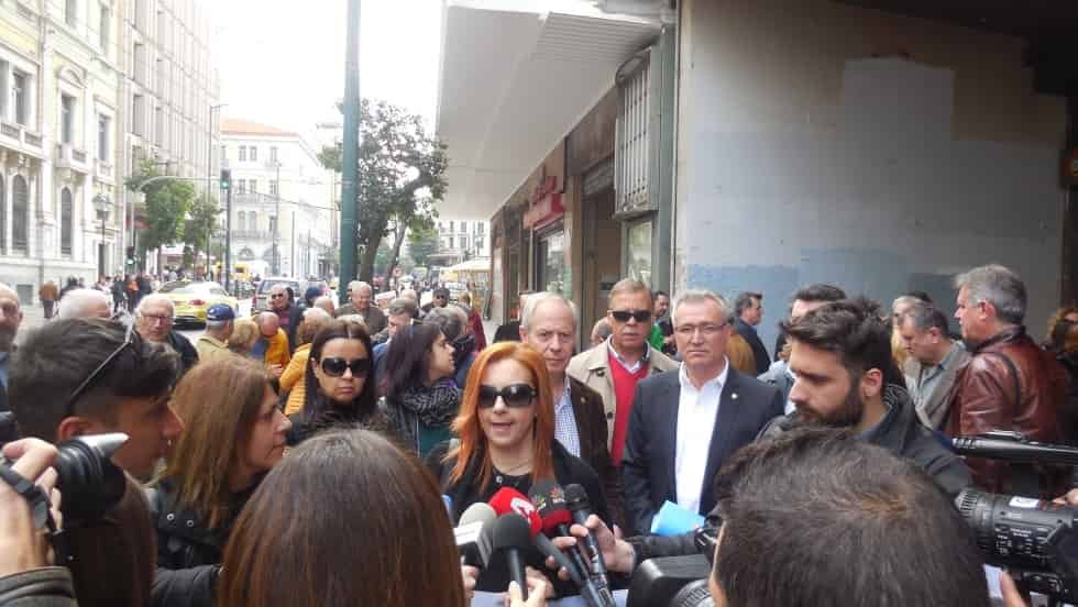 Συνάντηση αντιπροσωπείας με τον αναπληρωτή υπουργό Κοινωνικής Ασφάλισης κ. ΠΕΤΡΟΠΟΥΛΟ 30-3-2017