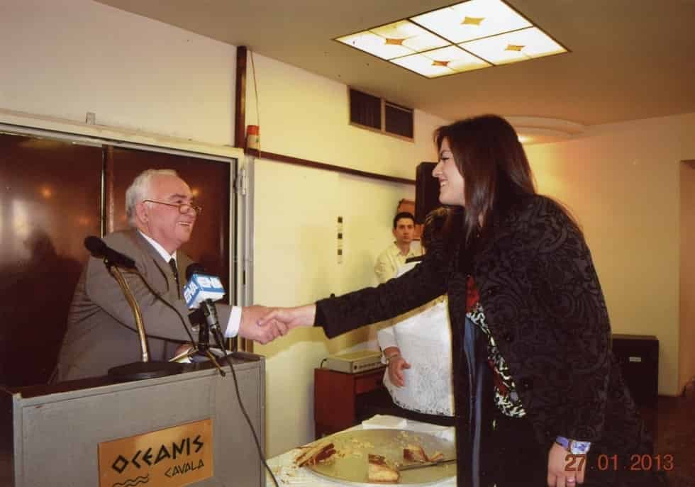 Κοπή Πρωτοχρονιάτικης Πίτας 2013
