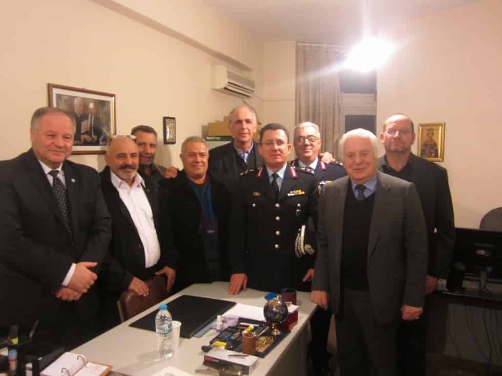 Επίσκεψη κ. Αρχηγού ΕΛ.ΑΣ. στην Ένωση Αποστράτων Ν. Κορινθίας 