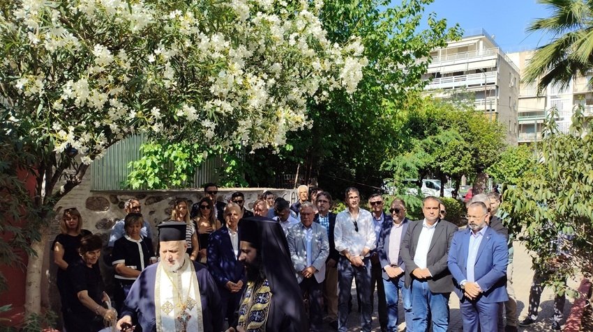 Επιμνημόσυνος δέηση στη μνήμη των αστυνομικών ΣΑΒΒΑ Νεκταρίου και ΑΝΔΡΙΤΣΟΠΟΥΛΟΥ Γεωργίου