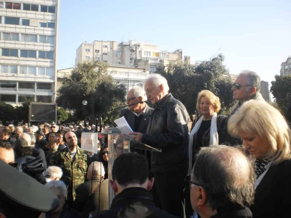 Συγκεντρώσεις  διαμαρτυρίας Αποστράτων Ε.Δ. & Σ.Α.9-3-2013 