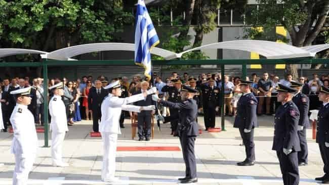 Τελετή ορκωμοσίας 65 νέων Ανθυποπυραγών της 43ης Εκπαιδευτικής σειράς 