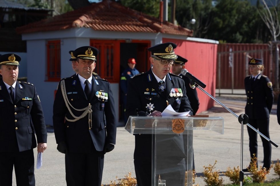 Τελετή παράδοσης - παραλαβής Αρχηγίας του Πυροσβεστικού Σώματος 13-2-2023