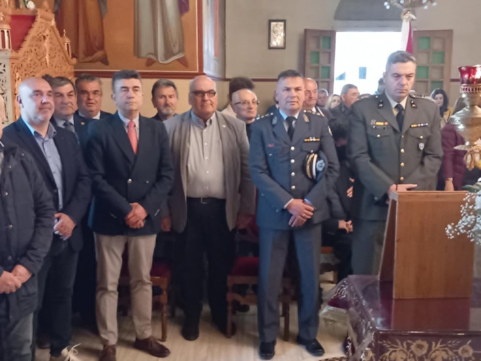 Η Ένωση Αστυνομικών Ν Ξάνθης εόρτασε την Αγία Ειρήνη 