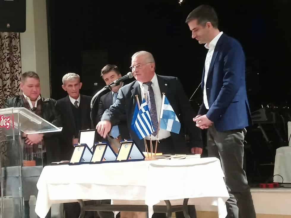 Ο Σύνδεσμος Αποστράτων Σωμάτων Ασφαλείας Νομού Φθιώτιδας έκοψε την βασιλόπιτα