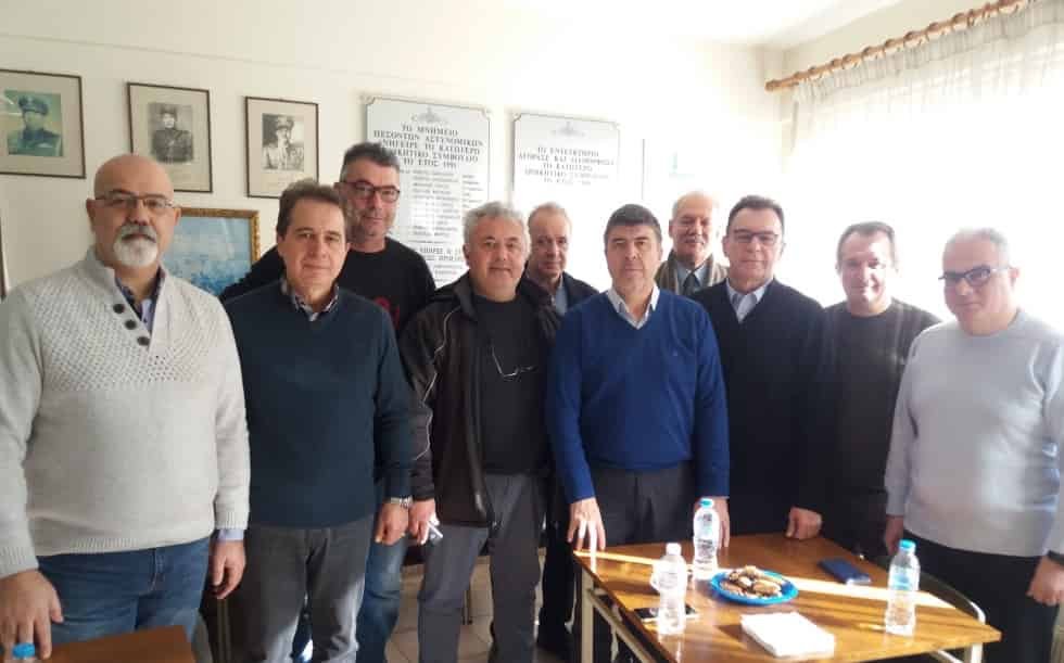 Επίσκεψη μελών του Δ.Σ. της Π.Ο.Α.Σ.Α στον Σύνδεσμο Αποστράτων Χωροφυλακής &ΕΛ.ΑΣ. Ν Θεσσαλονίκης