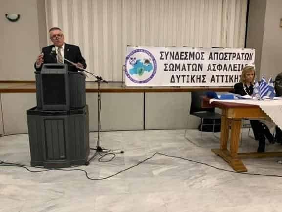 Η κοπή της πίτας του Συνδέσμου Αποστράτων Σ.Α. Δυτικής Αττικής 