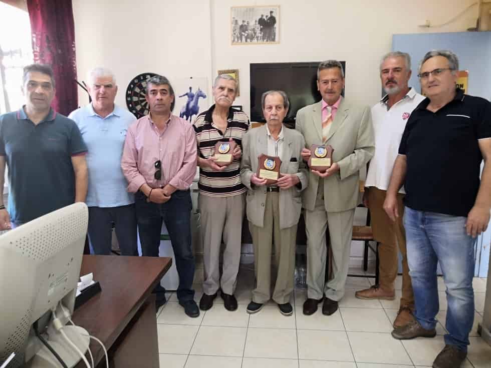 Η Ένωση Α.Σ.Α.Ν. Καρδίτσας ετίμησε τους πρώην Προέδρους της 
