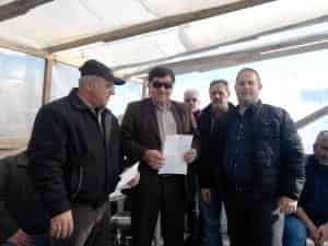 Ο Σύλλογος Αποστράτων Σ.Α. Κοζάνης στο μπλόκο των Αγροτών στα διόδια Πολύμυλου την 1-2-2016